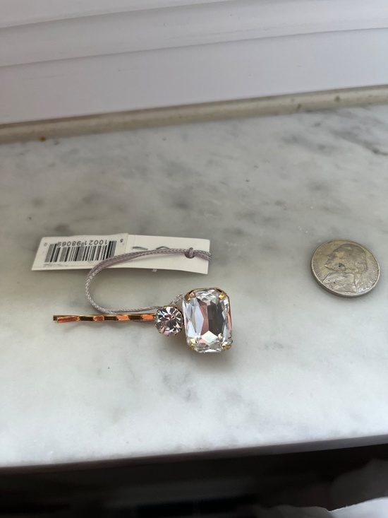 Jennifer Behr Gemma Crystal Diamond Hair Bobby Pin L. Erickson Little Gems Lot 3 main image 13